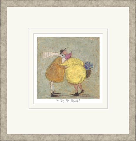 Sam Toft, A Big Old Squish - Framed