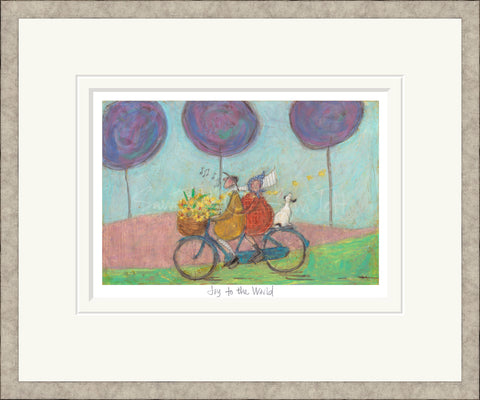 Sam Toft, Joy to the World - Framed