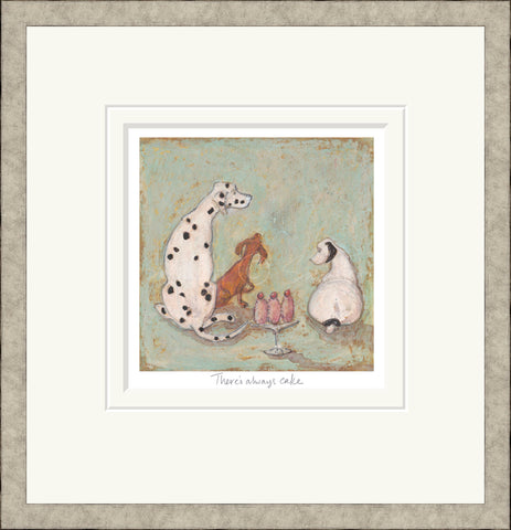 Sam Toft, There's Always Cake - Framed