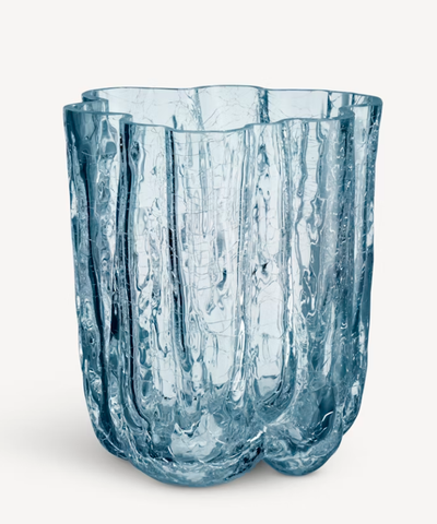 KOSTA BODA - Crackle Vase Circular 121mm