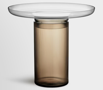 ORREFORS - Ensemble Vase Brown/Grey 220mm