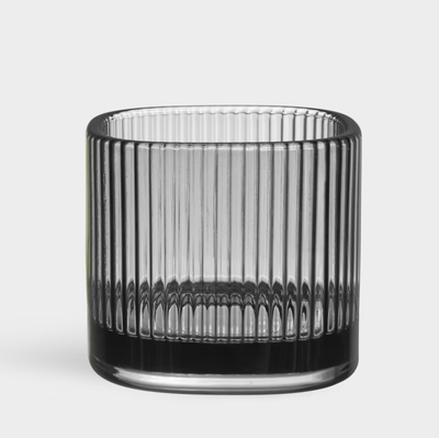 ORREFORS - Magica Votive Super Circle Grey 70mm