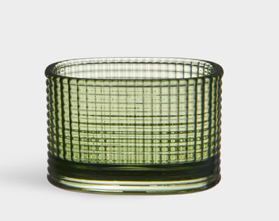 ORREFORS - Magica Votive Super Ellipse Green 50mm