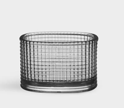 ORREFORS - Magica Votive Super Ellipse Grey 50mm