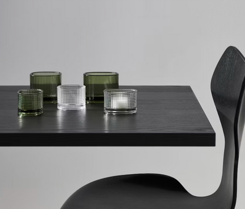 Magica Votive Super Ellipse Grey 50mm