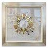 Clare Wright, Velveteen Moonscape White Square - Framed