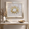 Clare Wright, Velveteen Moonscape White Square - Framed