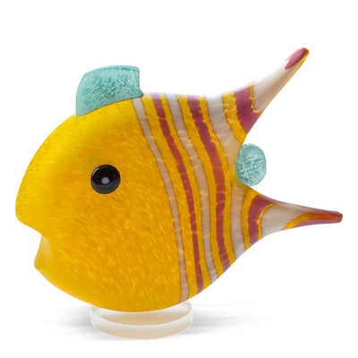 BOROWSKI GLASS - Angelfish Medium Yellow