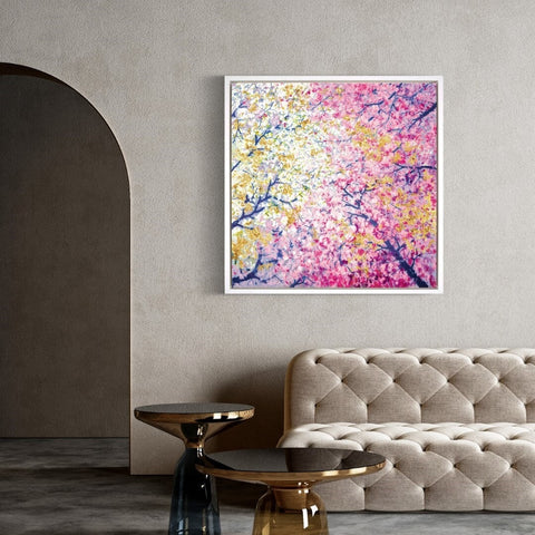In Full Bloom by Antonio Sannino, displayed on a wall