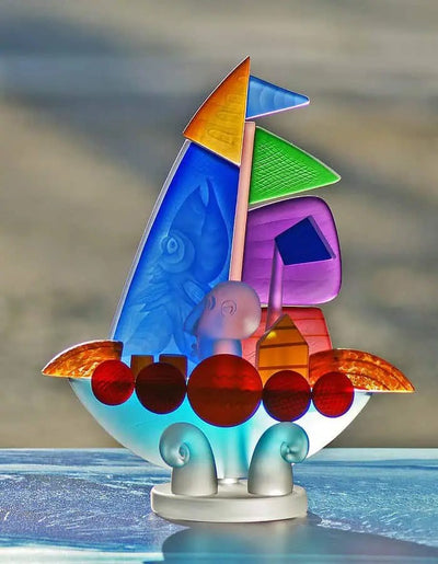 BOROWSKI GLASS - Sailor - Art Object