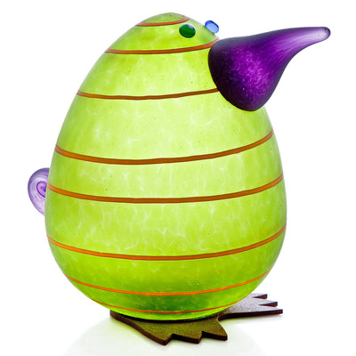 BOROWSKI GLASS - Kiwi Egg Lime Green