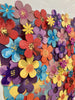 Clare Wright, 3D Daisy Multicolour - Framed