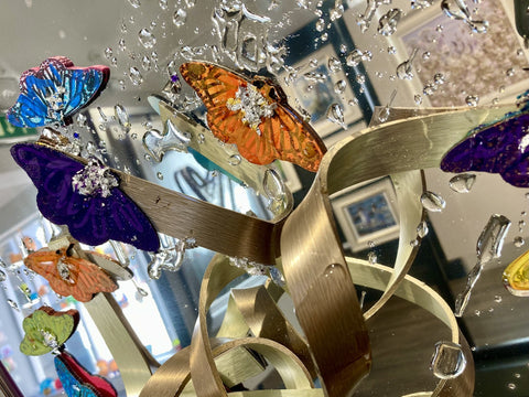Clare Wright, Butterfly Tree - Framed