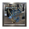 Clare Wright, Forget Me Not Heart - Small - Framed