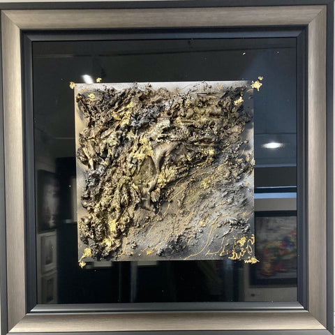 Clare Wright, Obsidian - Framed