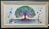 Clare Wright, Tree of Life Rainbow - Framed