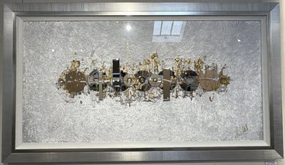 CLARE WRIGHT - Velveteen Moonscape White Large