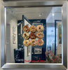 Clare Wright, Donut Worry Be Happy - Framed