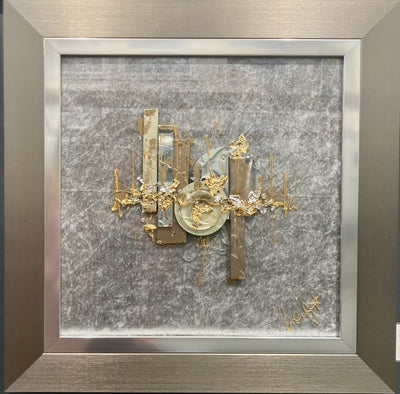 CLARE WRIGHT - Velveteen Moonscape Platinum Mini