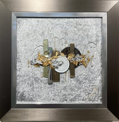 CLARE WRIGHT - Velveteen Moonscape Platinum Mini