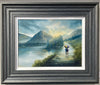 Danny Abrahams, Raindrops Over Buttermere - Framed