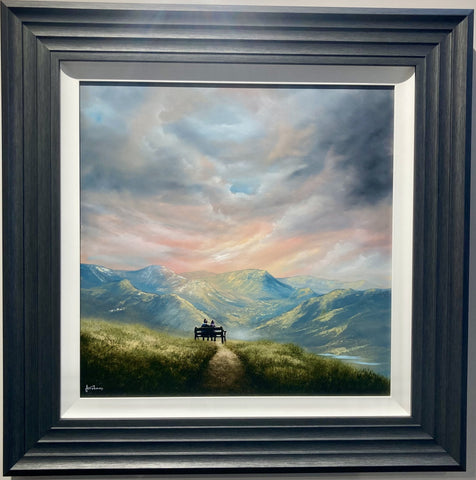 Danny Abrahams, A View for Two - Framed