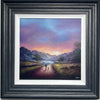 Danny Abrahams, Extra Long Walks and Moody Skies - Framed
