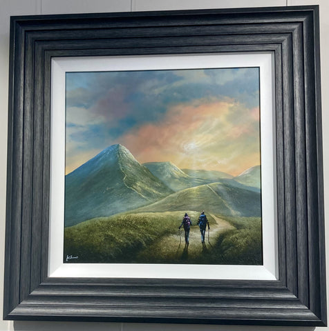 Danny Abrahams, Footsteps to Heaven - Framed