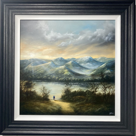 Danny Abrahams, Idyllic Peaceful What More Could You Wish for - Framed