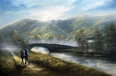 DANNY ABRAHAMS - Looking Forward to a Pot of Tea and a Scone! - Grange in Borrowdale