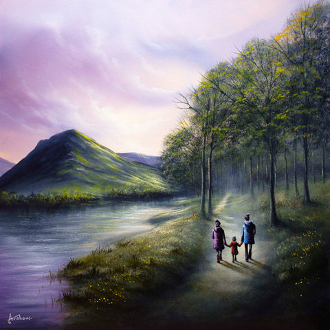 Danny Abrahams, Moments to Cherish Buttermere - Framed