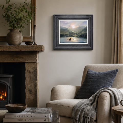 Danny Abrahams, Quiet Reflections - Framed