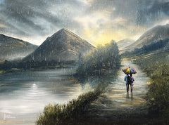 DANNY ABRAHAMS - Raindrops Over Buttermere Original