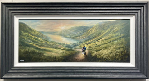 Danny Abrahams, Take a Moment, Turn... The most beautiful view isn't always ahead - Framed