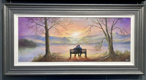 Danny Abrahams, Where Our Hearts Belong - Framed