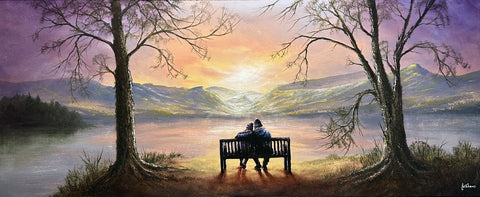 Danny Abrahams, Where Our Hearts Belong - Framed
