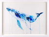 Dave White, Humpback Whale - Framed