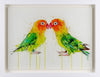 Dave White, Love Birds - Framed