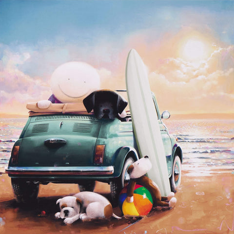 Doug Hyde, Beach Buddies - Framed