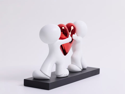 Doug Hyde, Heart to Heart - Sculpture
