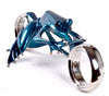 Frogman Bronzes, Bonneville Blue - Sculpture