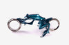 Frogman Bronzes, Bonneville Blue - Sculpture