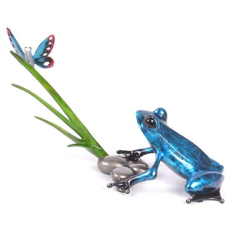 Daydream Frogman Bronze by Tim Cotterill - Side