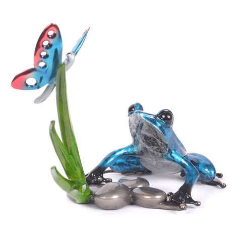 Daydream Frogman Bronze by Tim Cotterill - Front