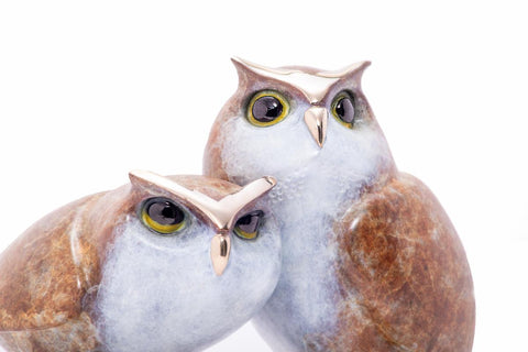 Frogman Bronzes, Hoo's Who - Sculpture