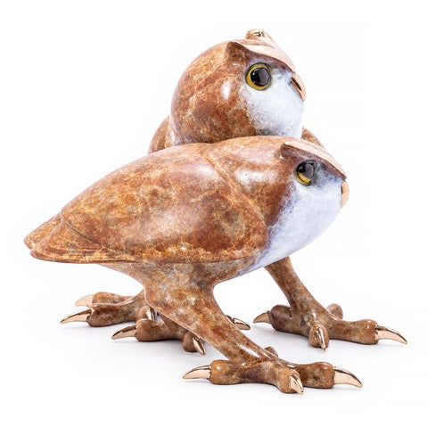 Frogman Bronzes, Hoo's Who - Sculpture