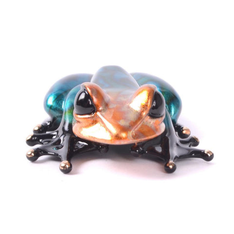 Springtime Frogman Bronze by Tim Cotterill - front view