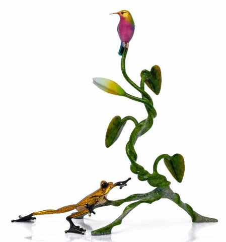 Frogman Bronzes, Zen Garden - Sculpture