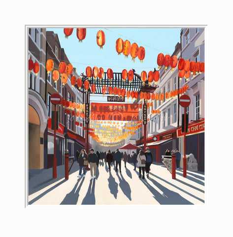 Jo Quigley, Evening Sun, Chinatown