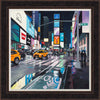 Jo Quigley, Rainy Night, Times Square - Framed